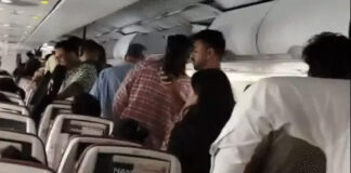 Air India Delhi–Indore Flight Cancelled Due to Technical Issue; Passengers Left Waiting Without AC, Protest at Airport