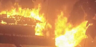 Nine Killed as Sleeper Bus Catches Fire on Yamuna Expressway; Vehicle Had 19 Pending Challans